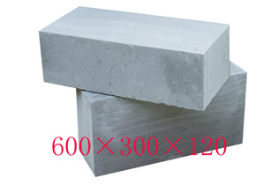 粉煤灰蒸壓加氣混凝土砌塊600*300*120
